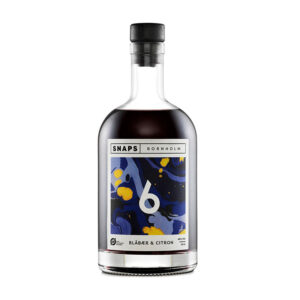 SNAPS BORNHOLM - â 6 Blåbær & Citron 40% 50 cl.